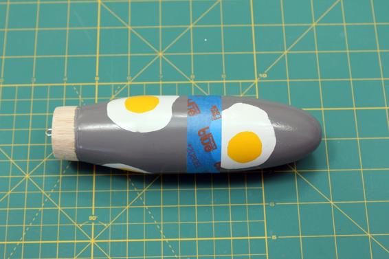 Eggs should only be airborne inside rockets or birds. Use a little tape around the joint in the payload bay to prevent the egg from taking flight on its own.