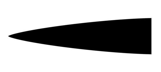 Von Kárman nose cone with a fineness ratio of 4.