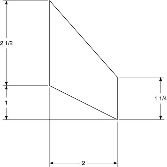 Fin guide for second-stage fins. Full-size templates are available from the author’s website.