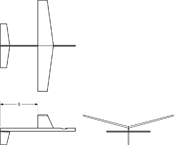 Overall layout of the glider.