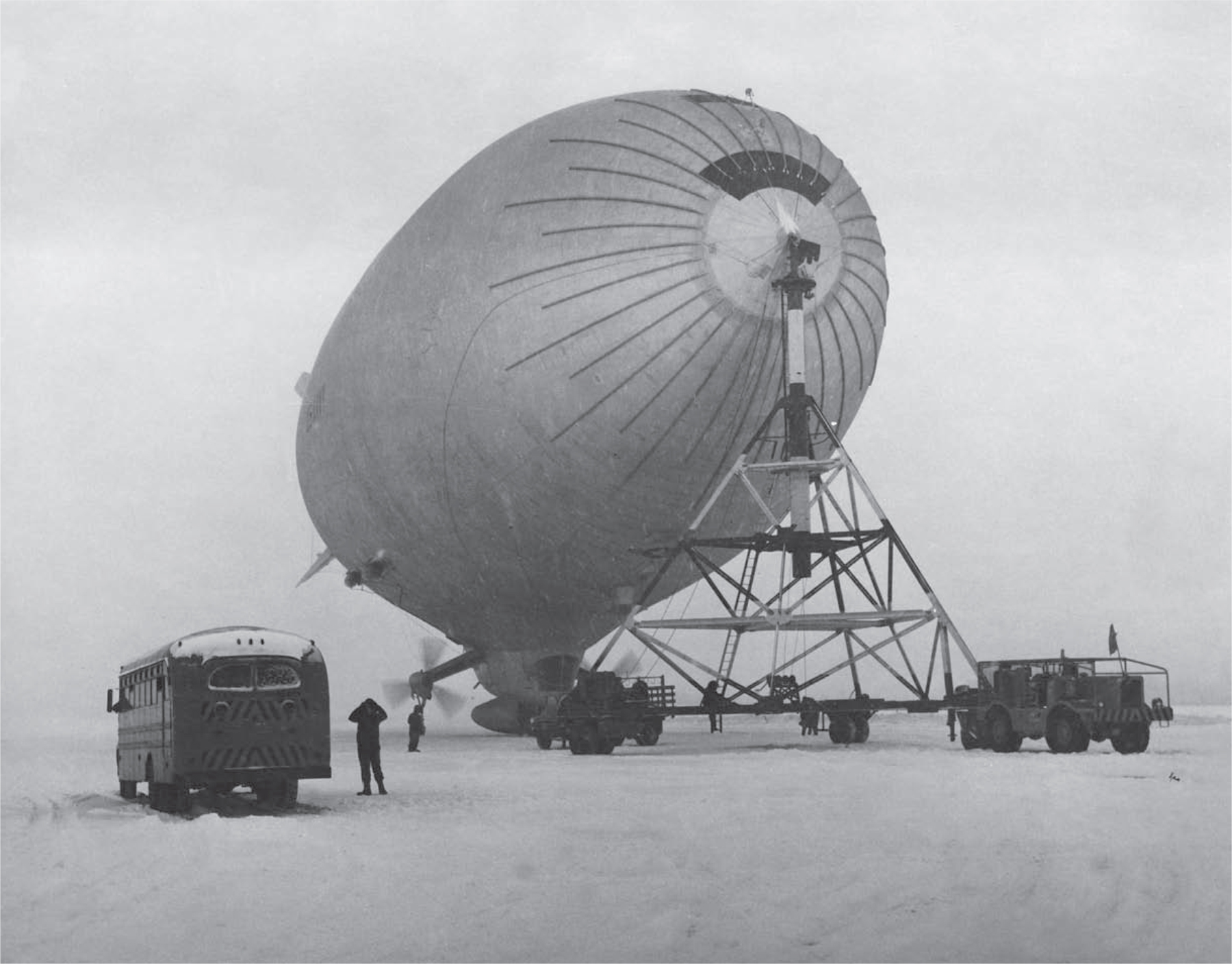 During January 1957 Lakehurst...