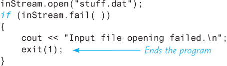 An illustration shows a code segment: