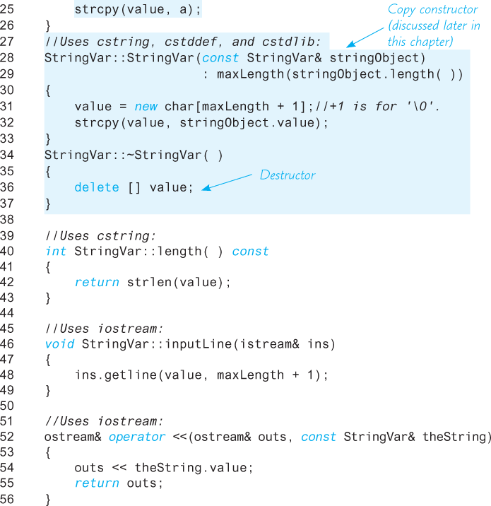 An illustration shows a code segment illustrating the implementation of “StringVar.”