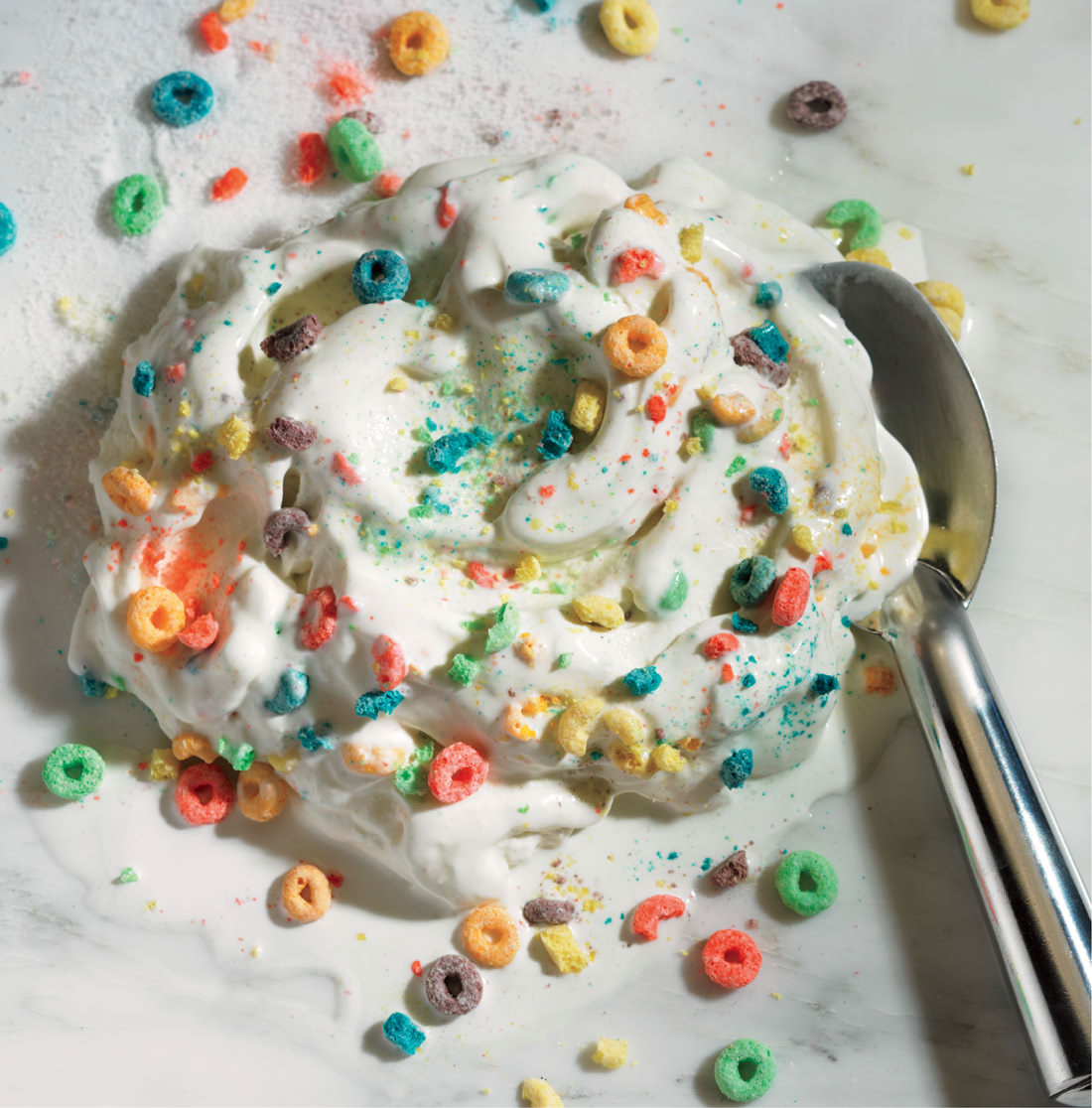 Froot Loops & Milk Ice Cream