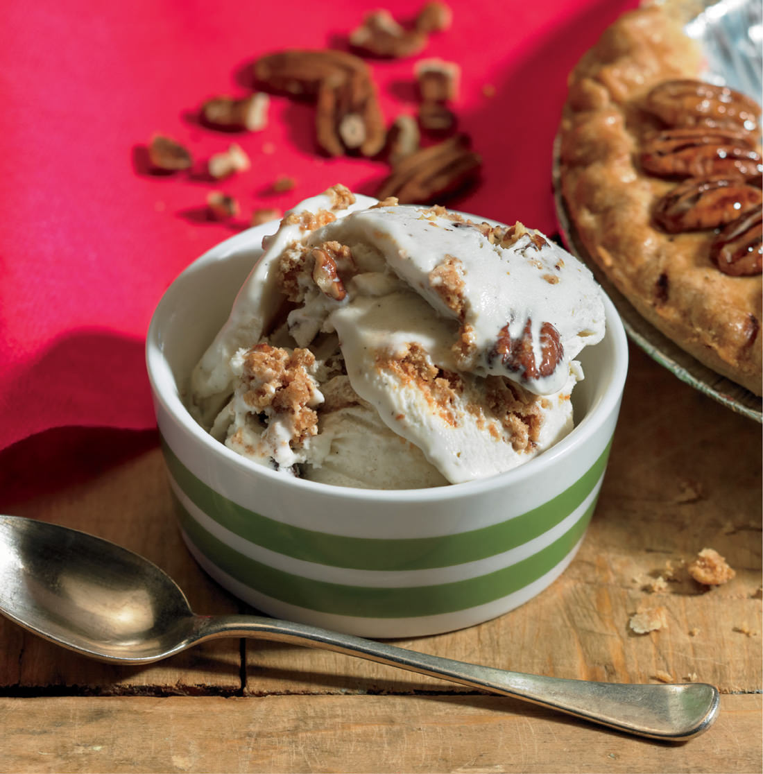 Bourbon Pecan Pie Ice Cream