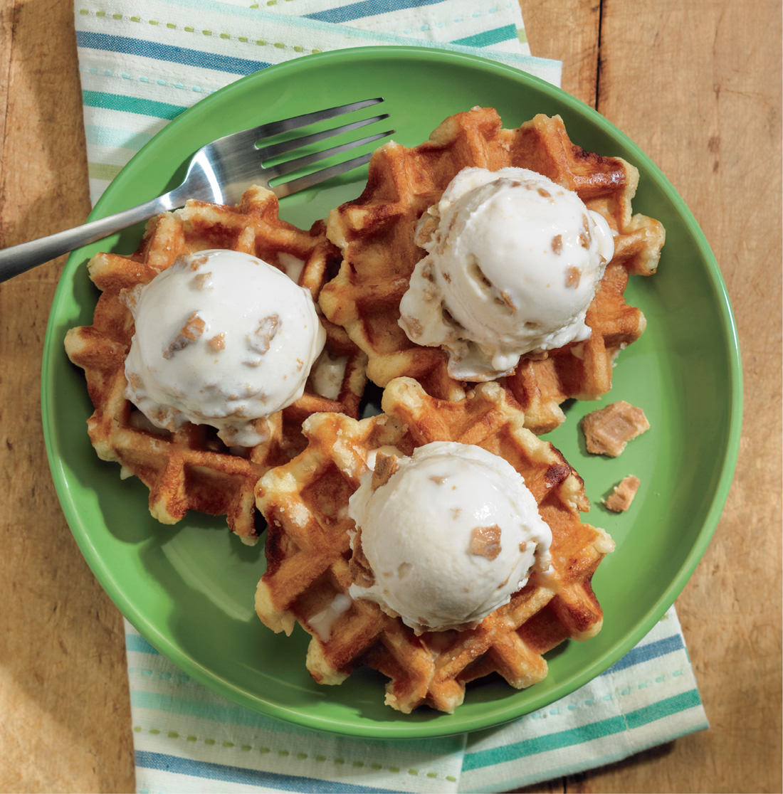 Fried Chicken & Waffle Ice Cream