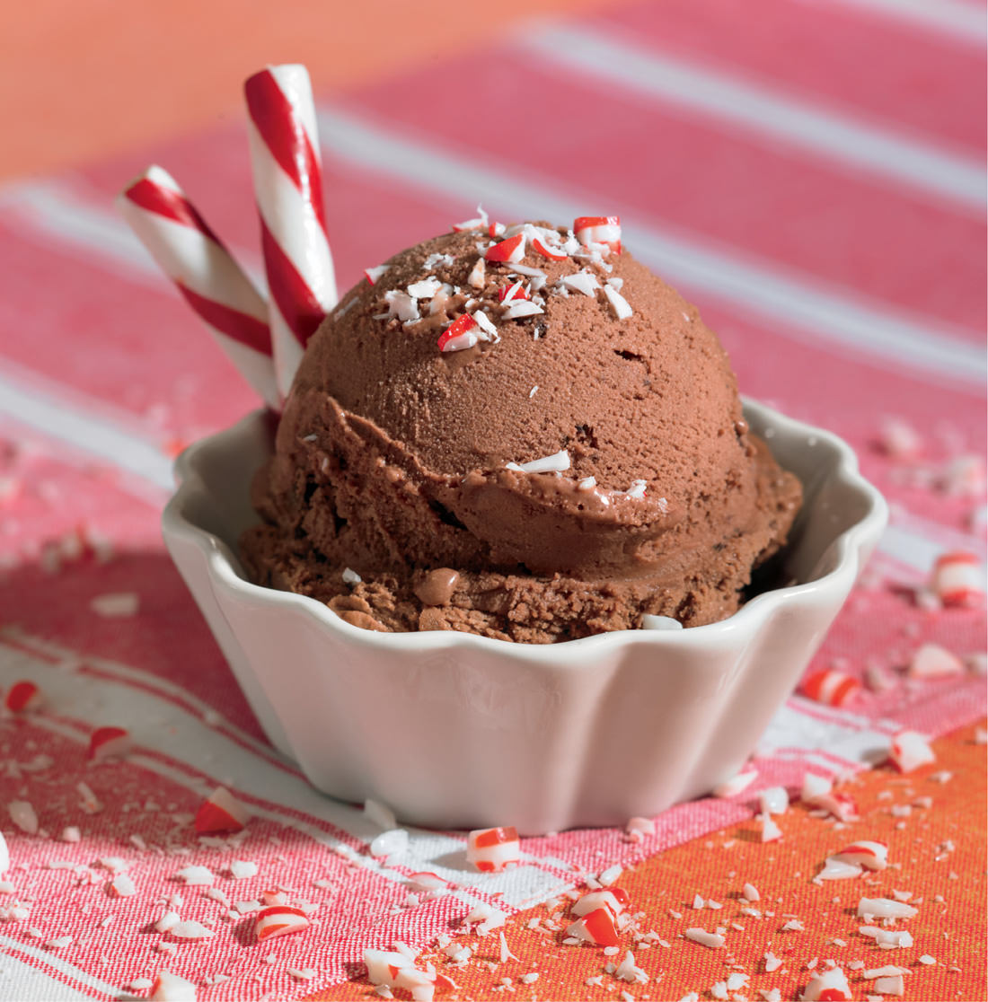 Chocolate Peppermint Ice Cream