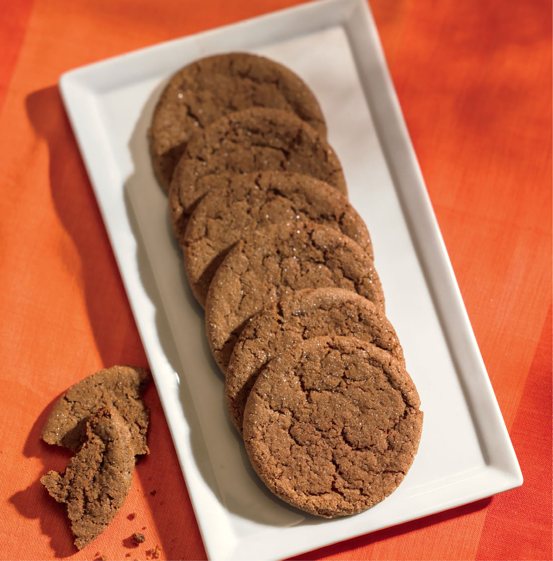 Vegan Ginger Molasses Cookies