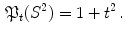 $$\begin{aligned} \mathfrak {P}_t(S^2) = 1+t^2 \, . \end{aligned}$$