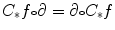 $$C_*f{\scriptstyle \circ } \partial = \partial {\scriptstyle \circ } C_*f$$