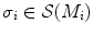 $$\sigma _i\in {\mathcal S}(M_i)$$