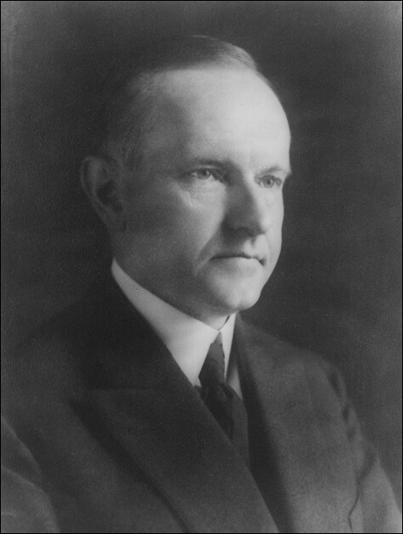 Photo depicts Calvin Coolidge, the thirtieth president of the United States.