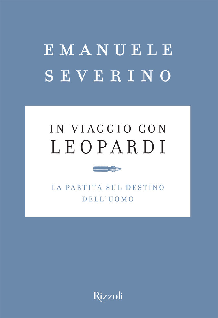 Copertina: In viaggio con Leopardi; Emanuele Severino