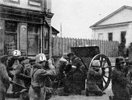 Swedish and Finnish volunteers, Narva, 1919