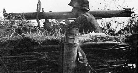 Swedish SS-soldier with Panzerschreck