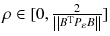 $$ \rho \in [0,\frac{2}{{\left\| {B^{\text{T}} P_{\varepsilon } B} \right\|}}] $$