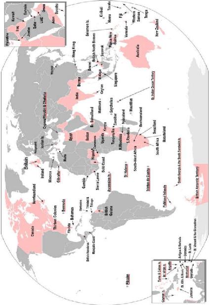 Figure 40.1: British Empire