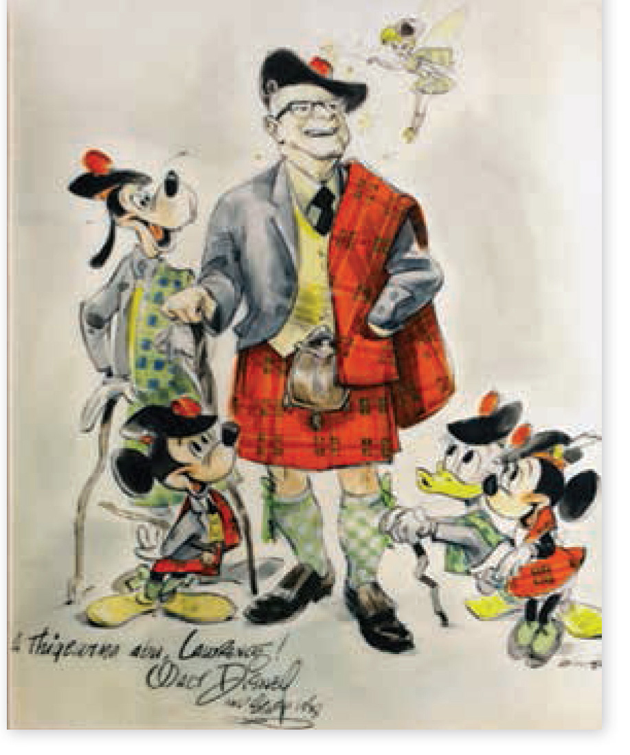 Walt Disney’s sketch of ...