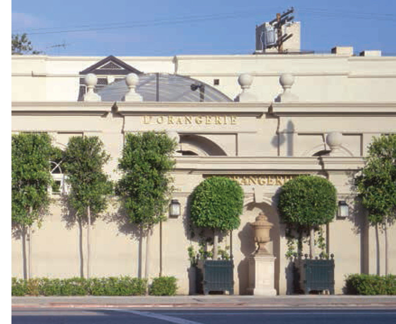 L’Orangerie on La Cienega Boulevard, 1980s.