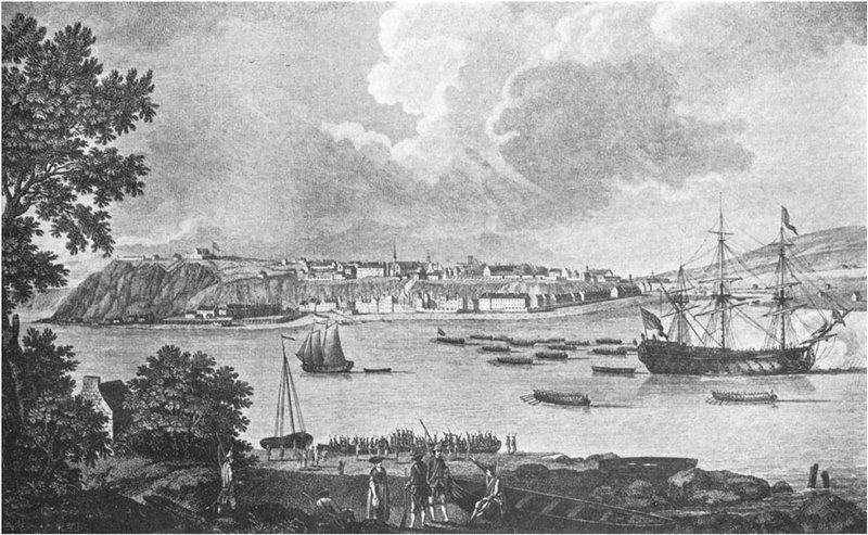 QUEBEC FROM POINT LEVY IN 1761