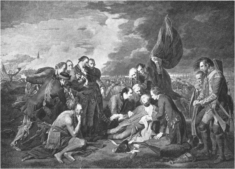 THE DEATH OF GENERAL WOLFE