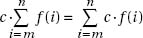 Working with Sums