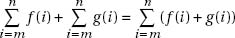 Working with Sums