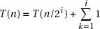 A summary of some important properties of perfectly balanced binary trees