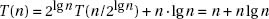 A summary of some important properties of perfectly balanced binary trees