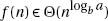 The Three Cases of the Master Theorem