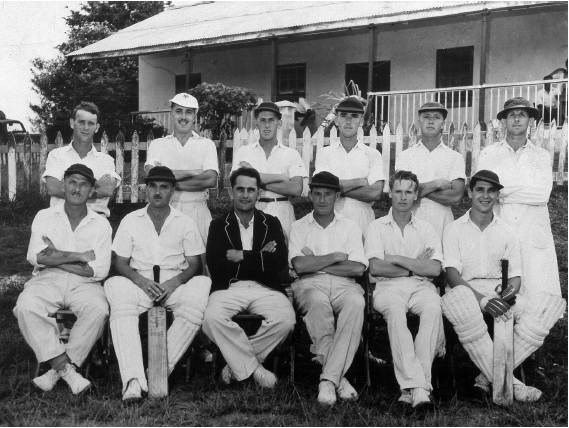 Royal Welch Fusiliers cricket team photo