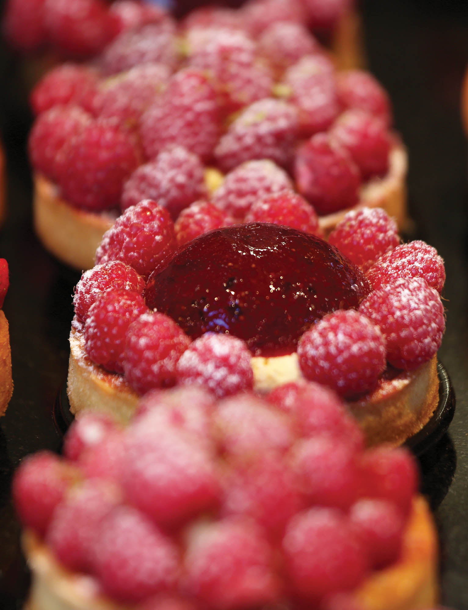 Photo of a fruit tart.