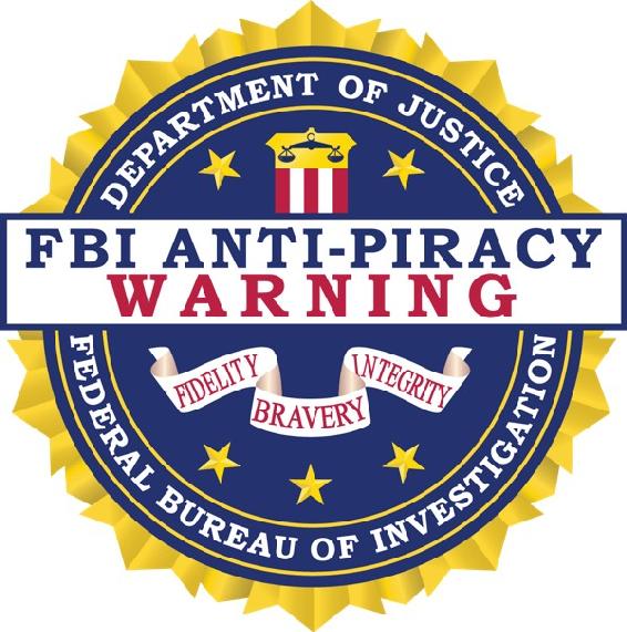 FBI Anti-Piracy Warning stamp