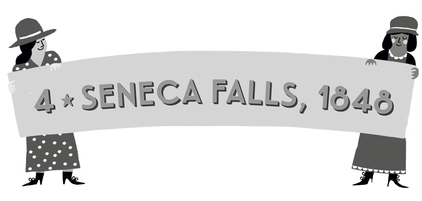 4 Seneca Falls, 1848