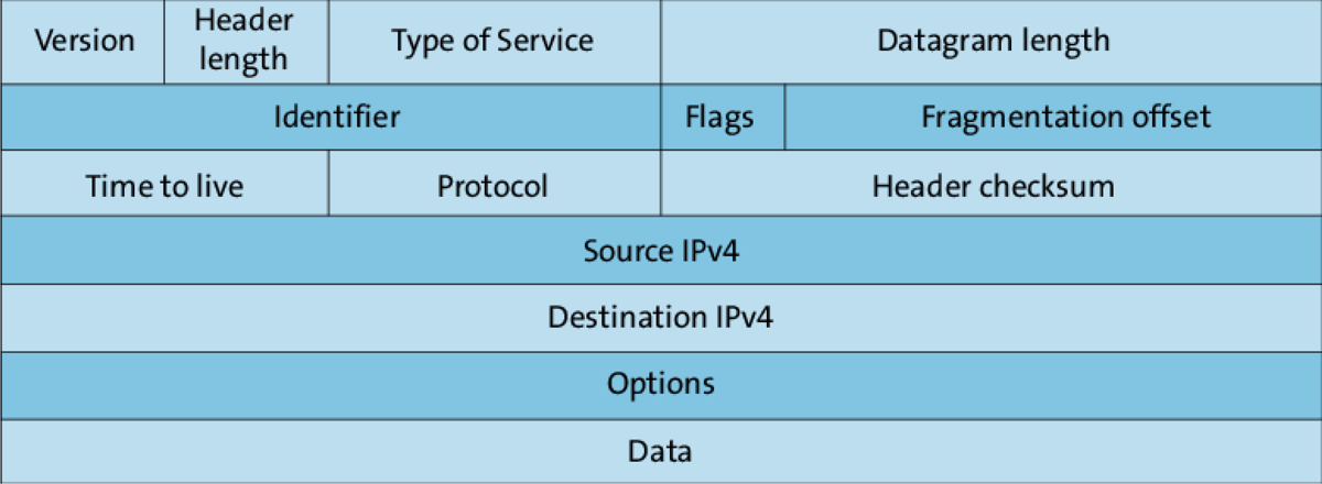 Das Datagramm eines IPv4-Paketes