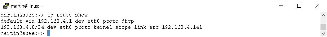 Die Kernel-Routingtabellen ausgeben