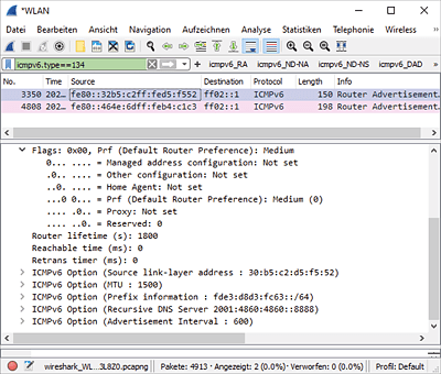 IPv6-Konfiguration mit Stateless Address Autoconfiguration171