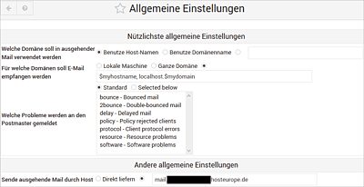 Der Relay-Mailserver von Postfix