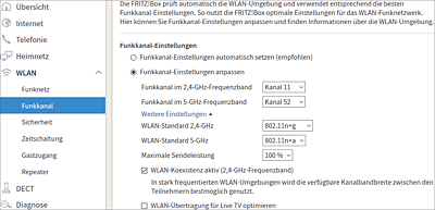 Die FRITZ!Box kann Multicasts im WLAN in Unicasts umwandeln.