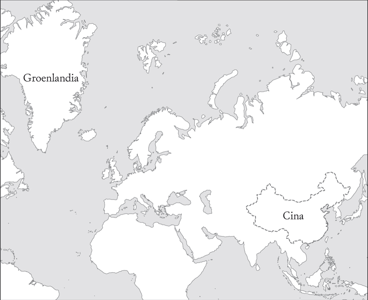 La Groenlandia è più grande della Cina?