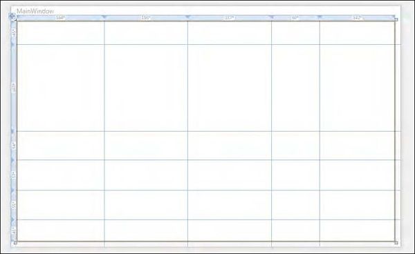 Grid nach Aufteilung in Zeilen und Spalten