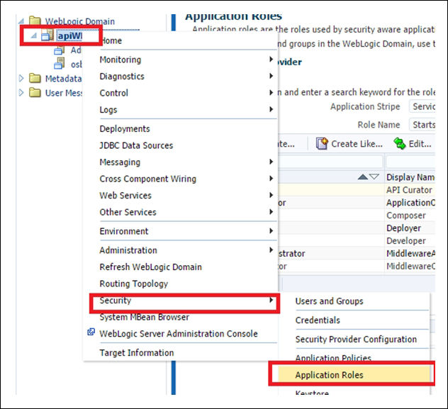 Performing administrative tasks prior to the use of Oracle API Manager