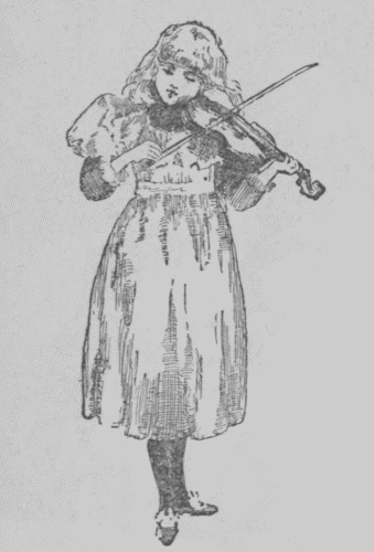 Girl Playing Violin