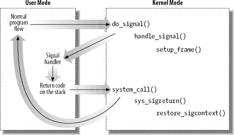 Catching a signal