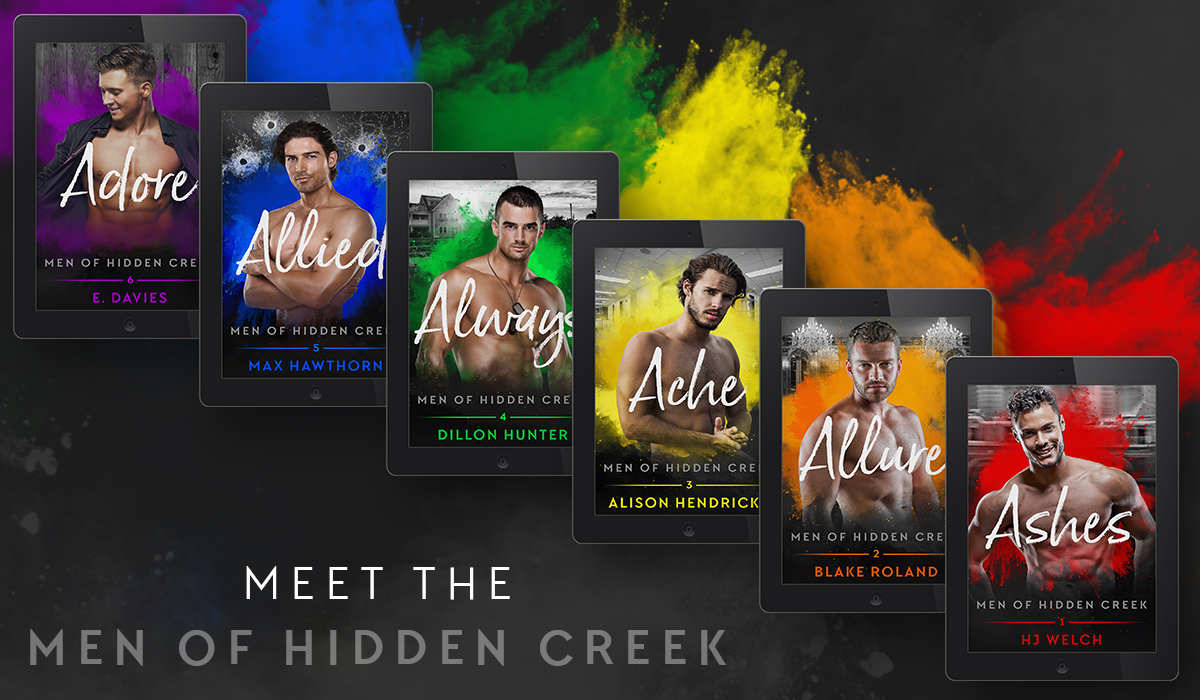 Men of Hidden Creek novel covers