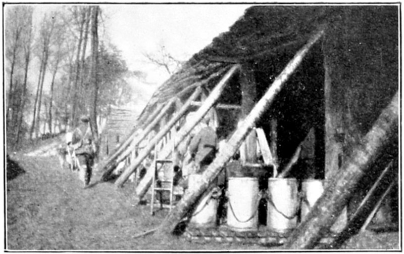 Cookhouse at Becourt.