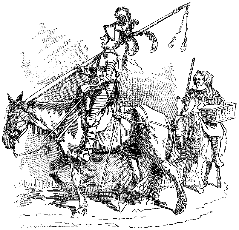 DON CHAMBERLAIN QUIXOTE AND SANCHO JESSE PANZA.
