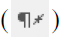 Clear overrides icon.