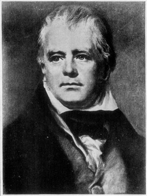 Portrait of Sir Walter Scott