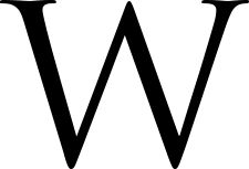 W